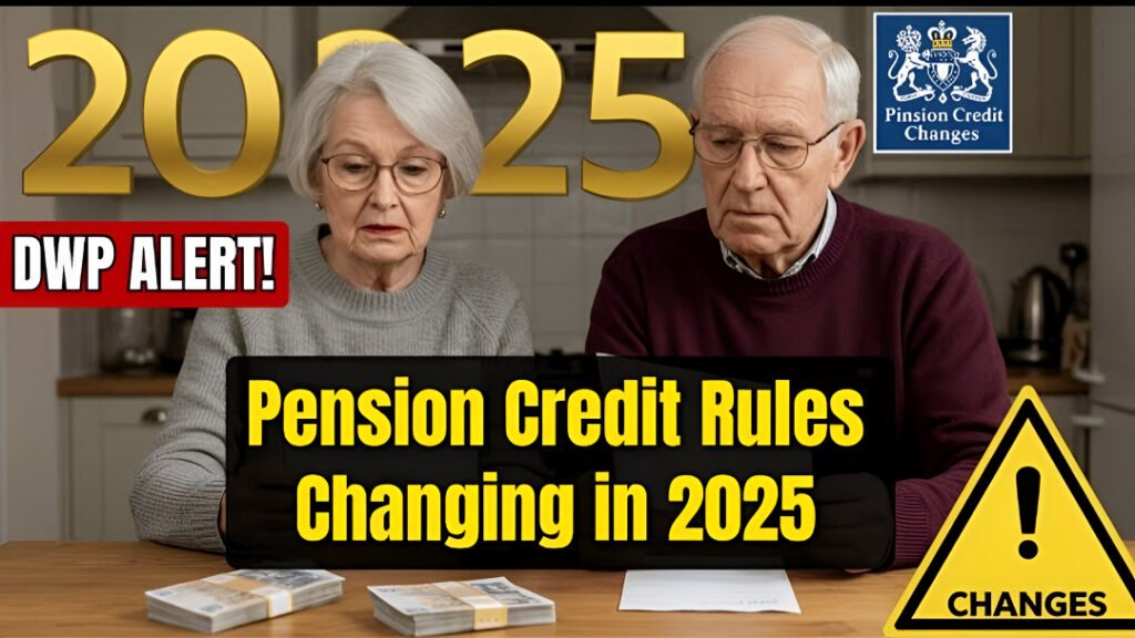 DWP 2025 Pension Rules Bank Account Changes